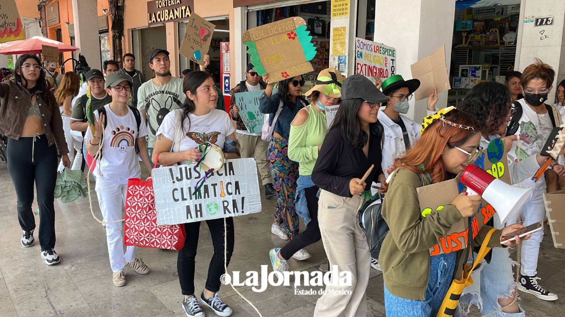 Video: Marchan por el cambio climático en Toluca