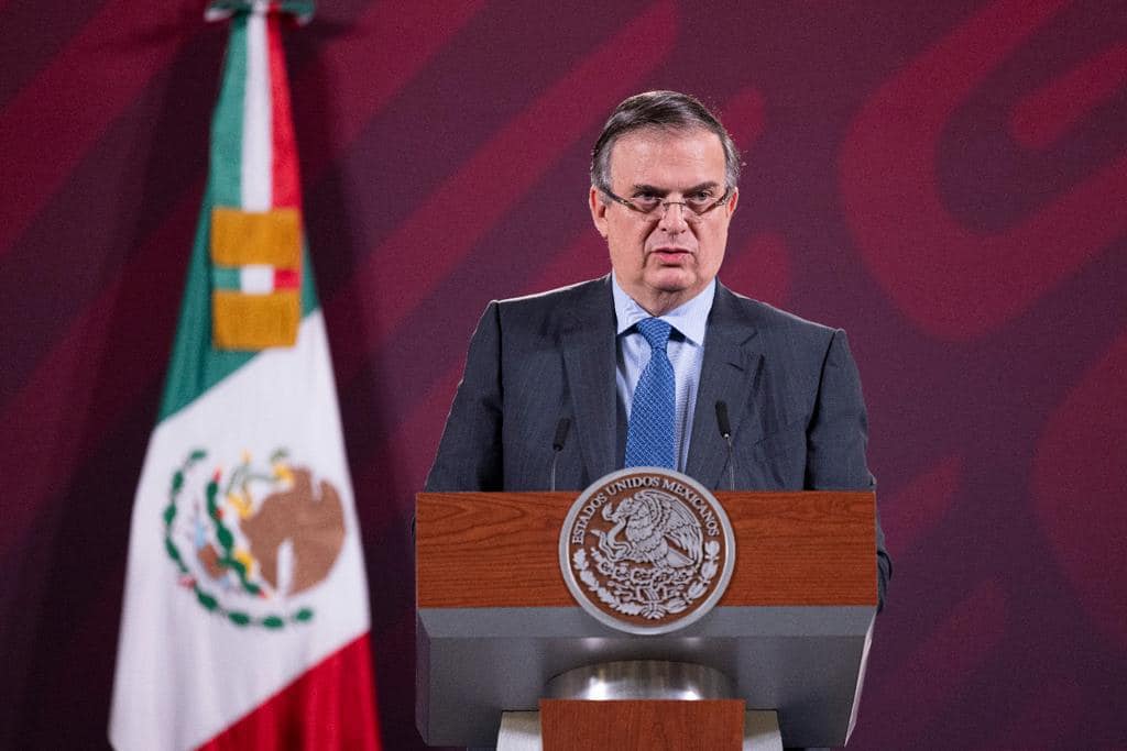 Sin intención de escalar conflicto con Perú: Ebrard