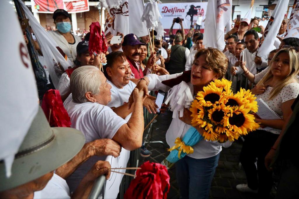 Delfina Gómez va al rescate del lago de Valle de Bravo