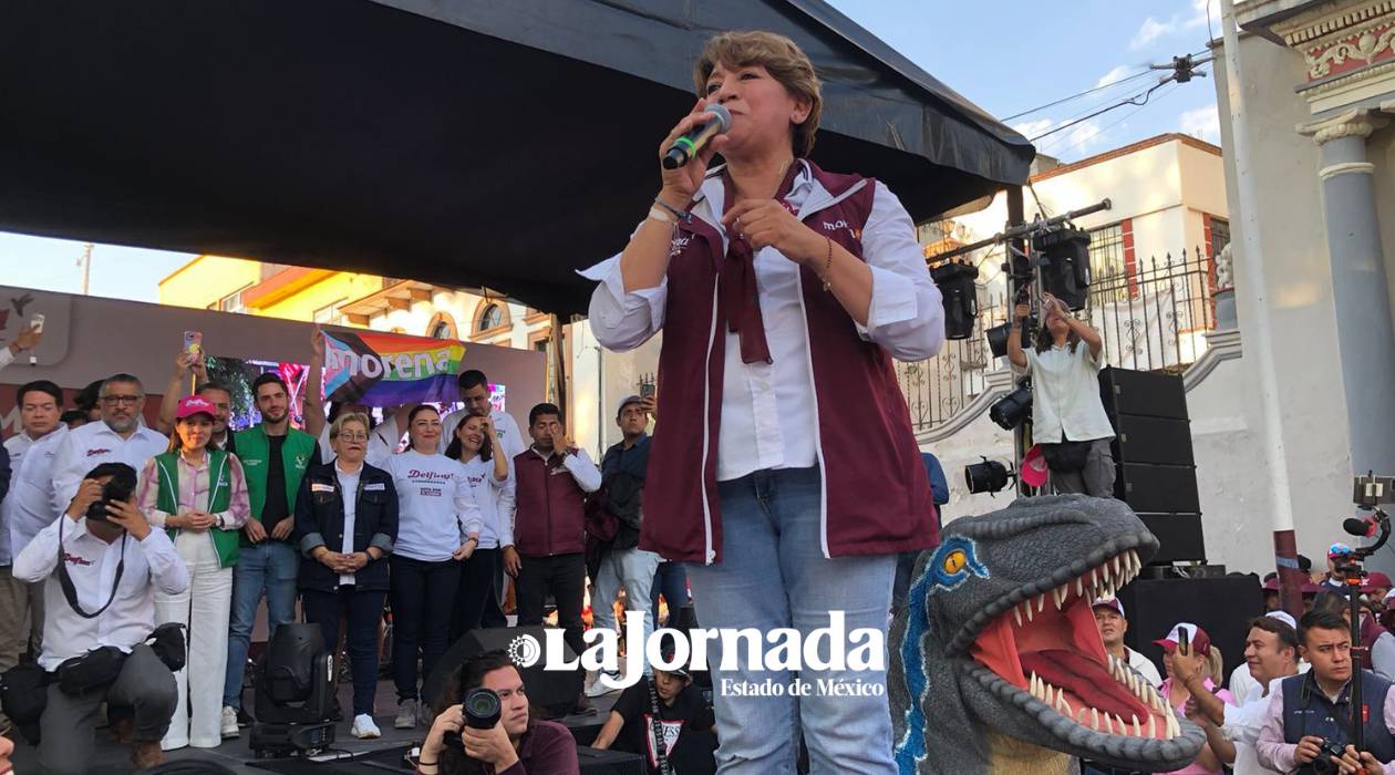 Texcoco ha dado muestra de un gobierno incluyente y organizado; Delfina Gómez