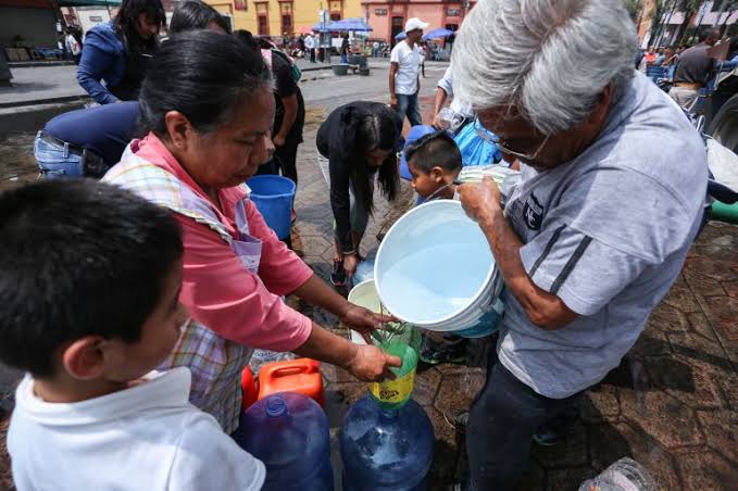 Colonias de Atizapán sufren fuerte escasez de agua