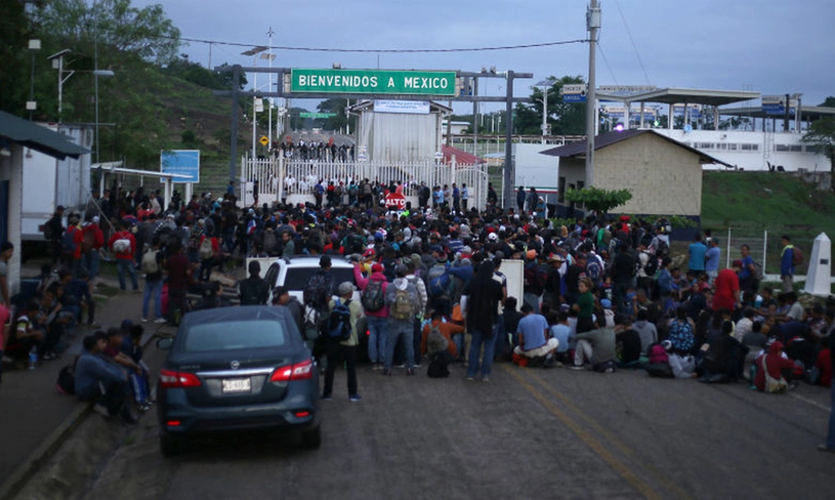 Frontera Sur es reforzada por la GN debido a migración