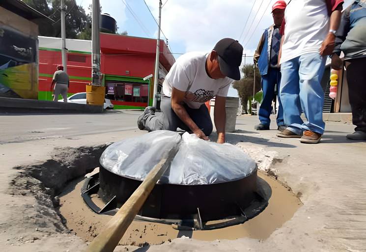 Robo a infraestructura de drenaje y agua, fuerte dolor de cabeza en Chimalhuacán