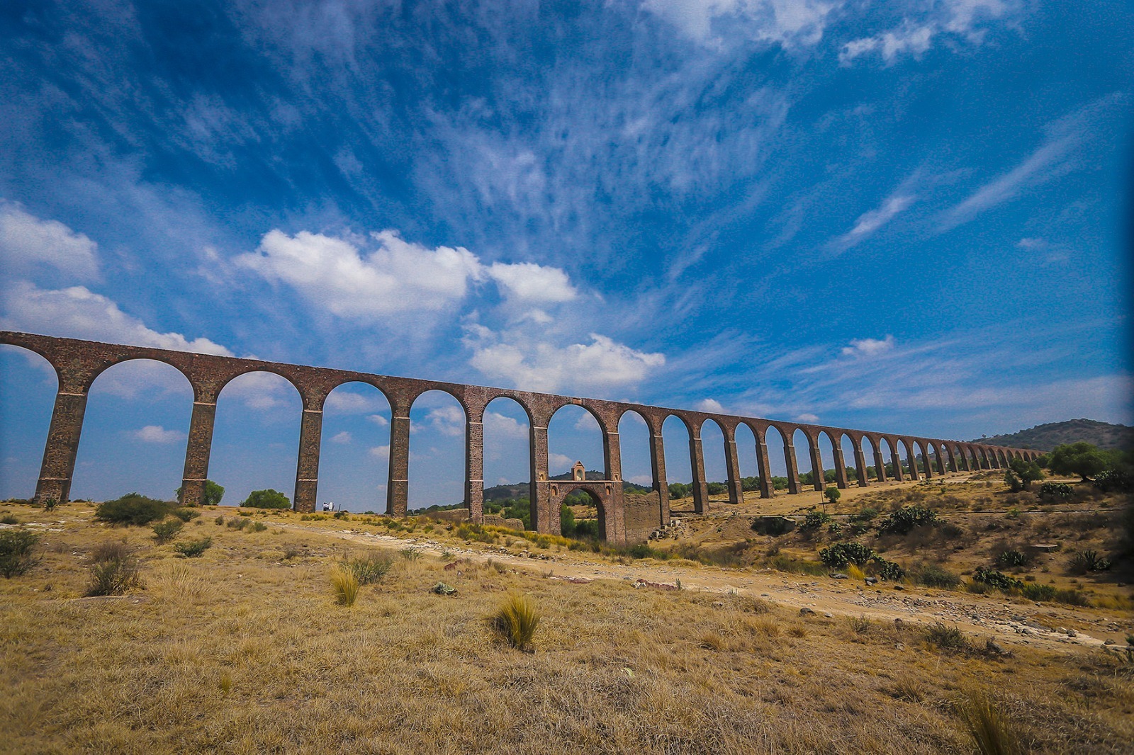 Edomex, rico en turismo cultural, el Acueducto del Padre Tembleque uno de ellos