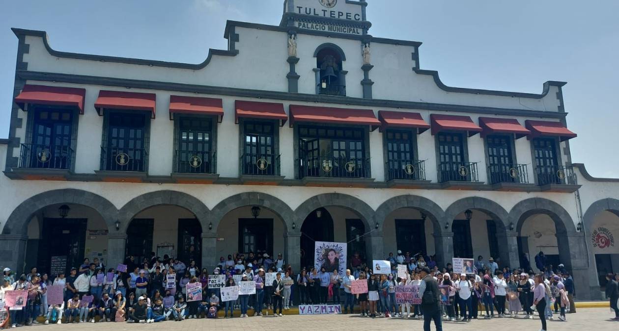 Piden se reclasifique muerte de Jazmín como feminicidio: manifestantes en Tultepec