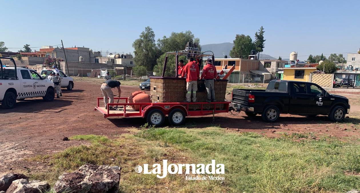 Baja 60 por ciento los vuelos de globos aerostáticos en Teotihuacán