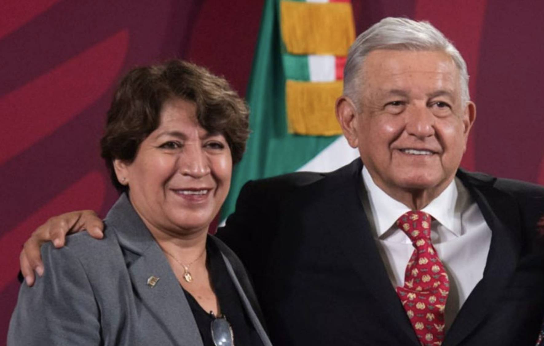 AMLO y Delfina Gómez supervisan avances del IMSS-Bienestar en Edomex