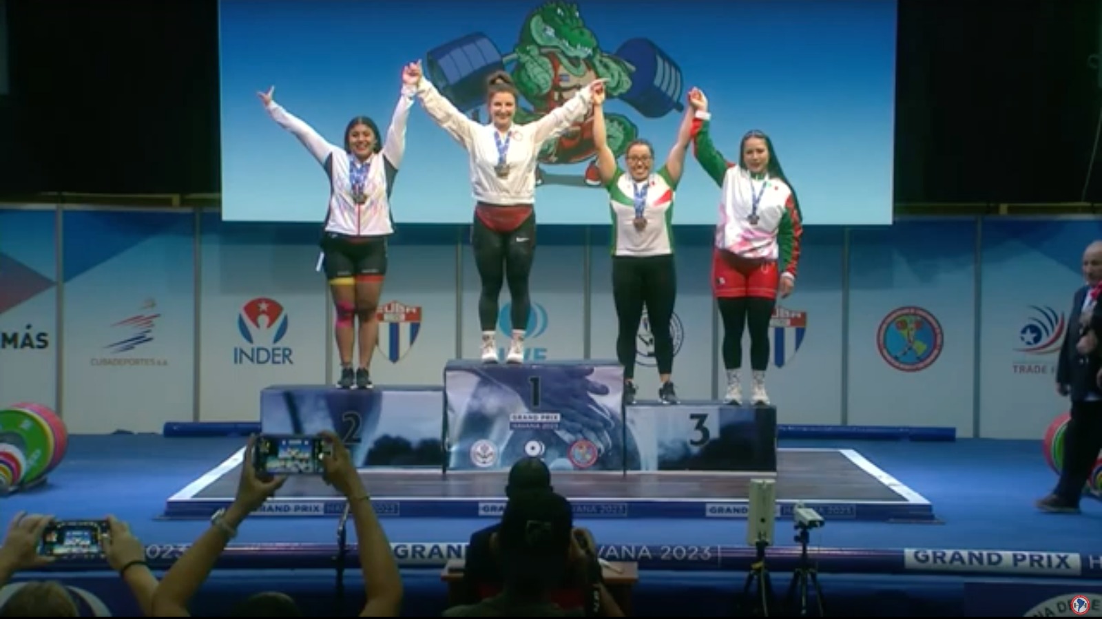 Diana Laura García gana dos bronces en halterofilia en el Grand Prix IWF