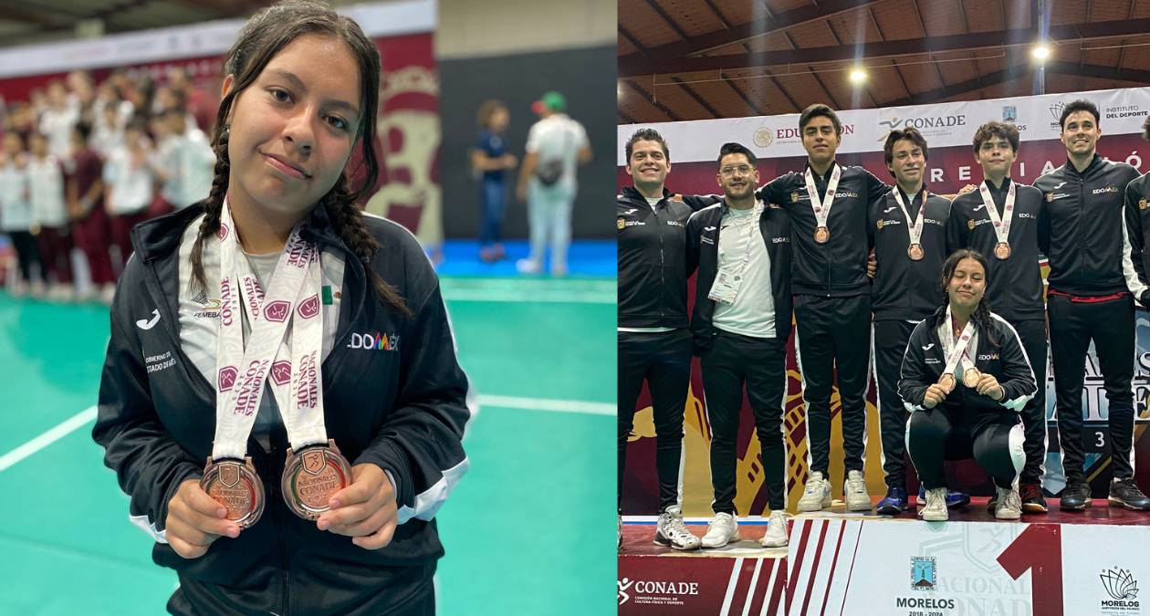 Valentina Ramos, cierra temporada con medallas en nacionales