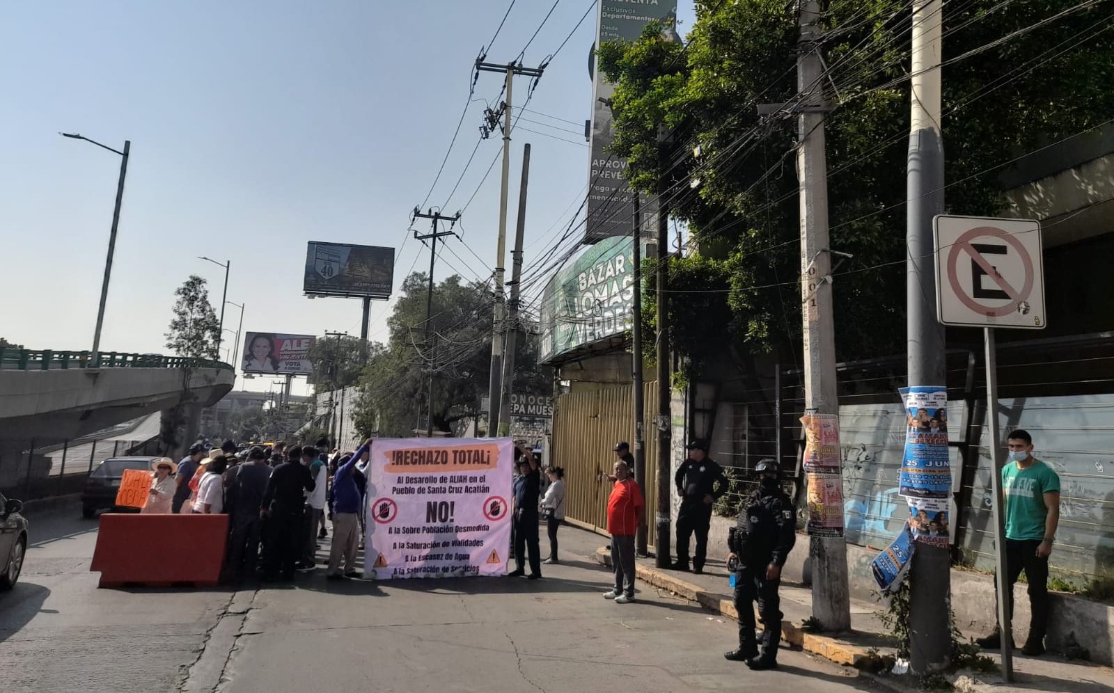 Exigen suspender construcción de  más de 600 casas en Naucalpan