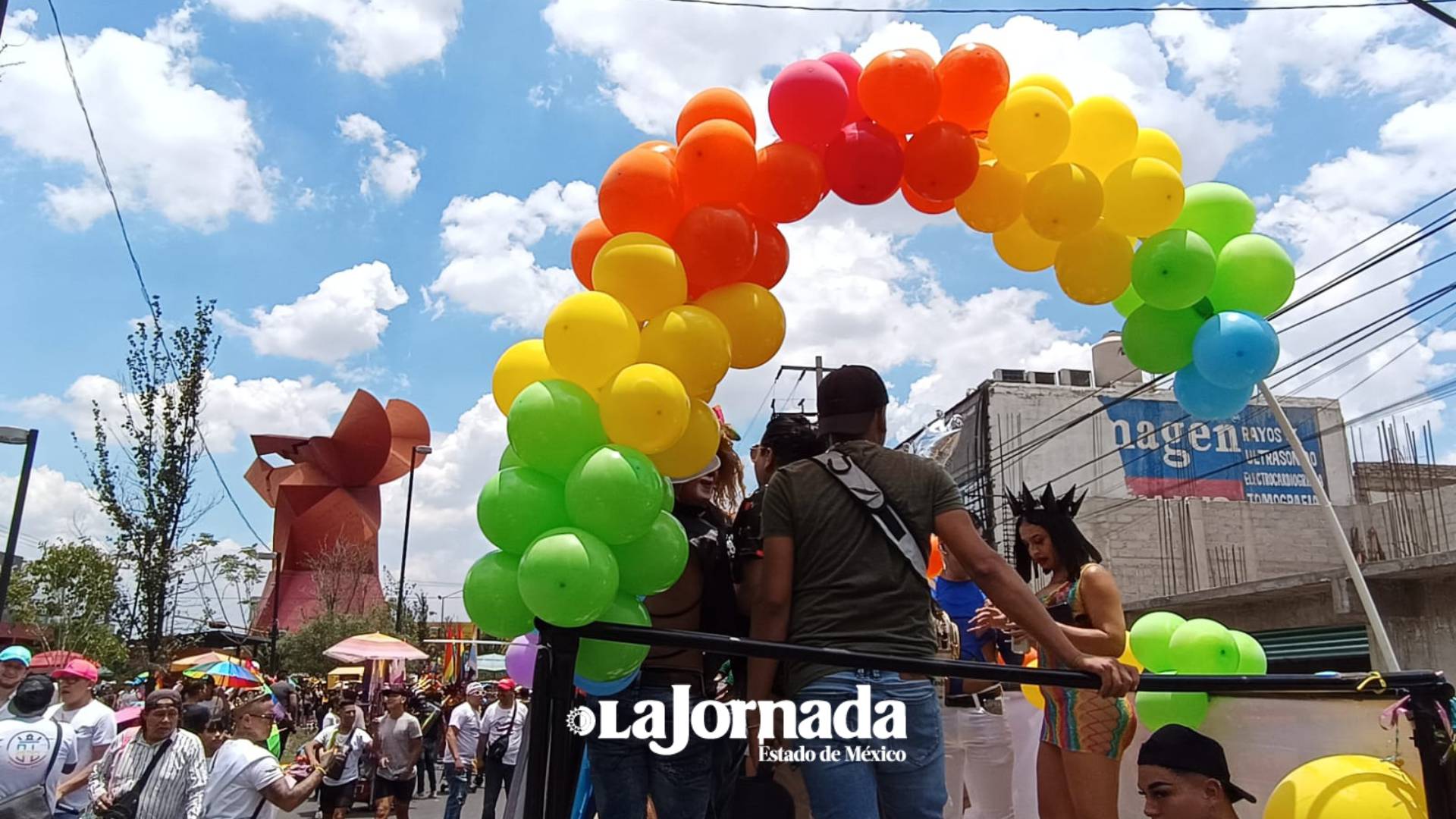 Video: Realizan marcha LGBTTTIQ+ en Neza