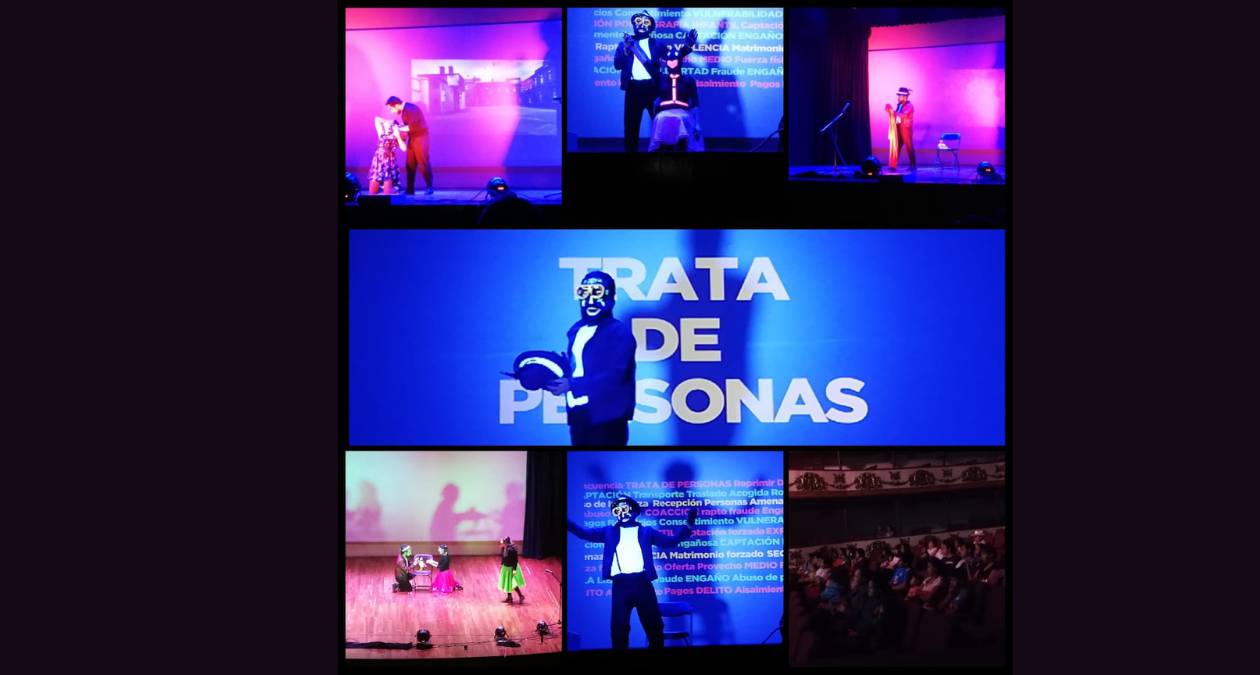 Teatro mexiquense para abordar el tema de Trata de Personas