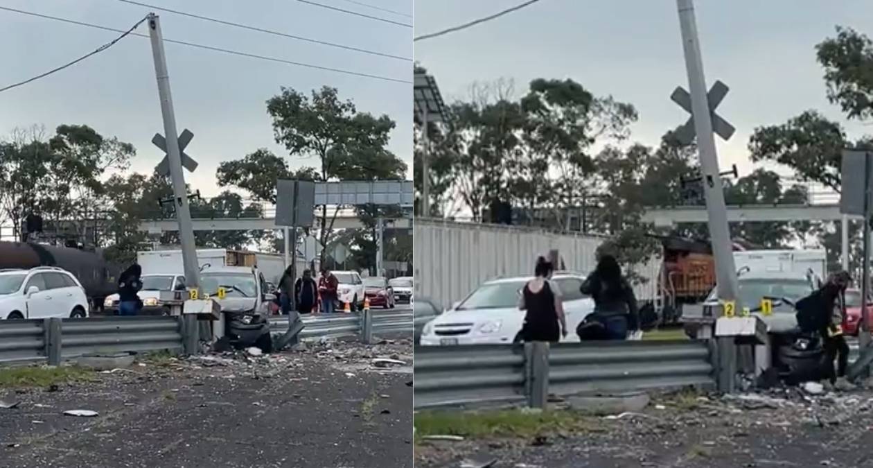 Reportan accidente en la carretera Toluca-Palmillas