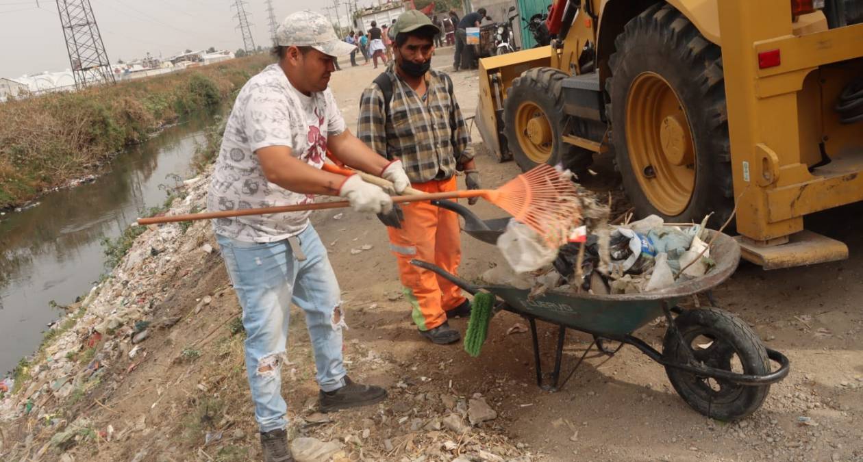 Chimalhuacán: Alertan altos niveles en canal de aguas negras