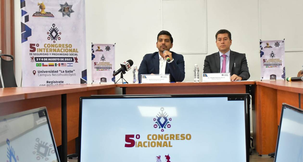 Nezahualcóyotl: Anuncian 5to Congreso Internacional de Seguridad