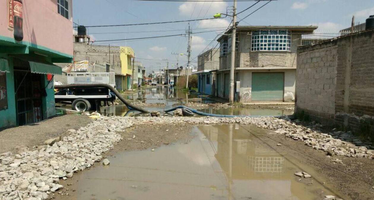 Laguna de Chiconautla: Vecinos buscan construcción de drenaje