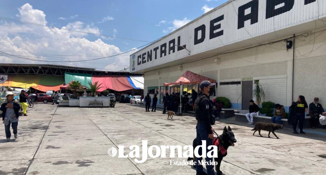 Protestan en Central de Abasto de Toluca por inseguridad y bajas ventanas