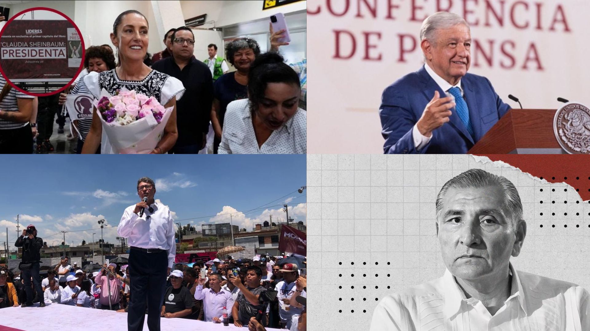 Andrés Manuel López Obrador hace llamado a corcholatas a no tener publicidad