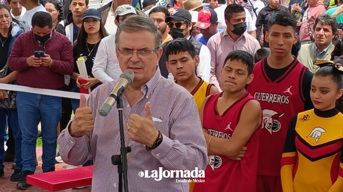 Soy la corcholata a vencer: Marcelo Ebrard