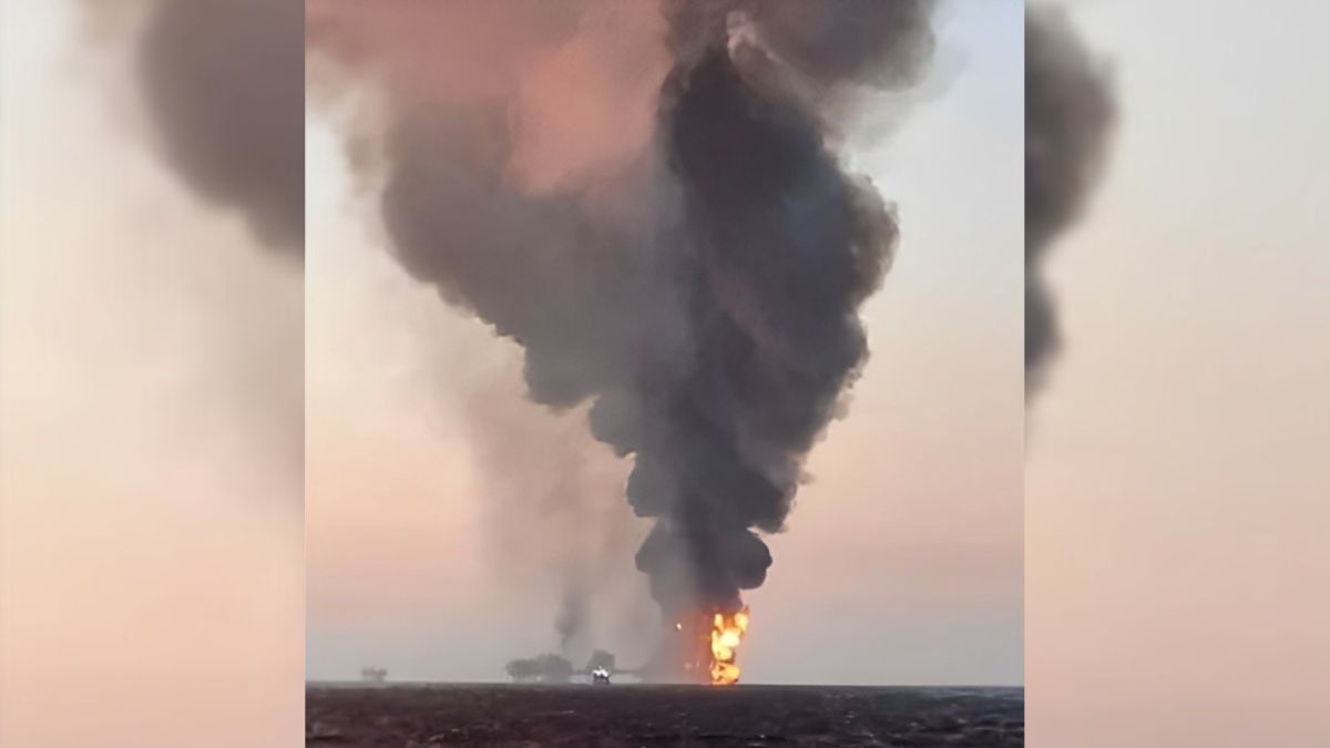 Explosión en plataforma de Pemex en Campeche; 5 heridos