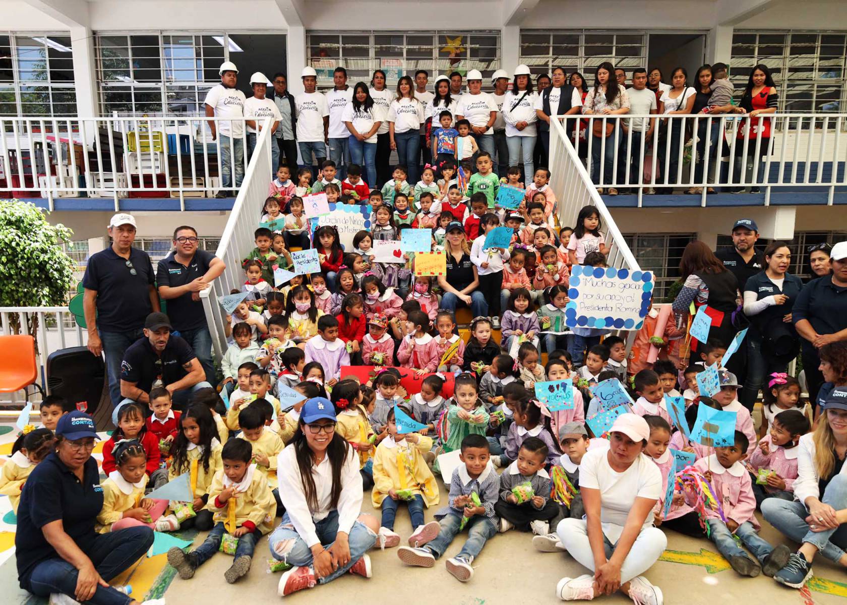 Rehabilitan Jardín de niños “Gabriela Mistral” en Huixquilucan