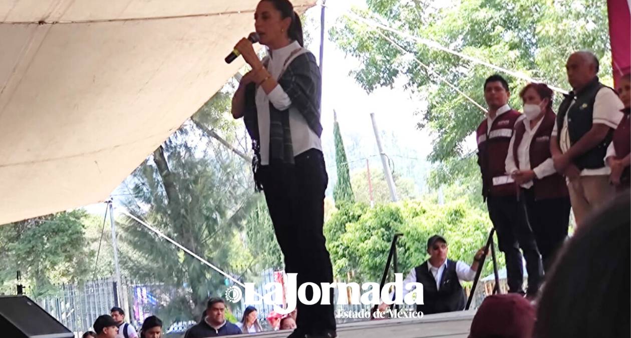 “Es tiempo de las mujeres”: Claudia Sheinbaum en Naucalpan