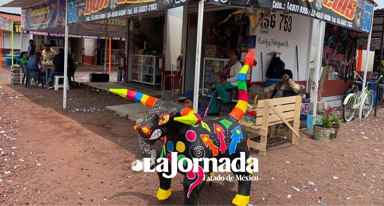 Tultepec: Activan Mercado de Artesanías Pirotécnicas San Pablito