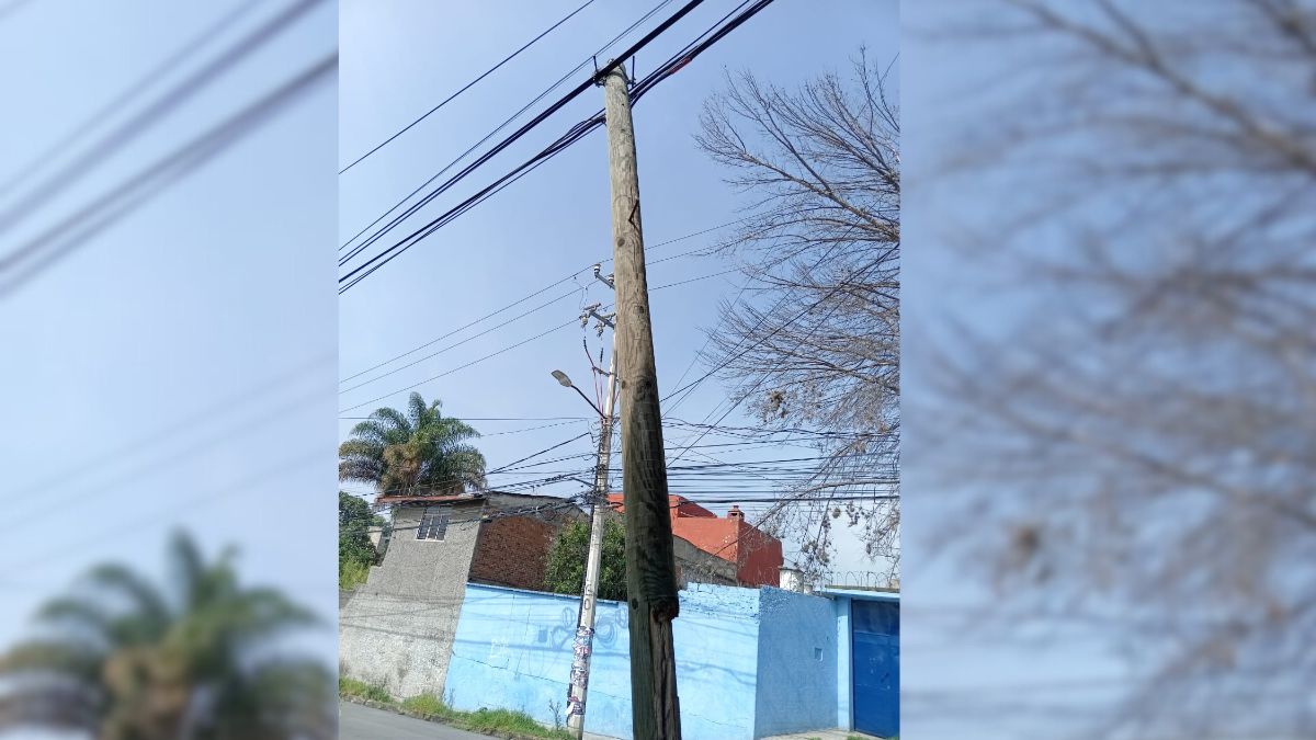 Peligro mortal casetas telefónicas y postes de telefonía en Atizapán