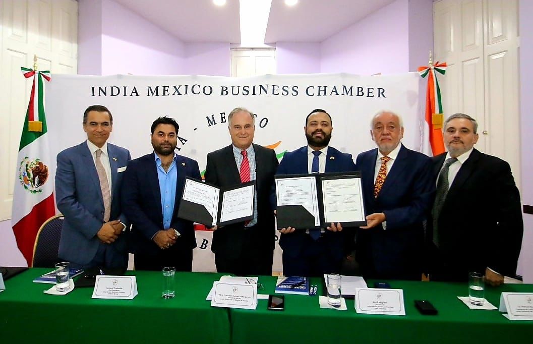 Empresarios mexiquenses buscan alianzas comerciales con la India