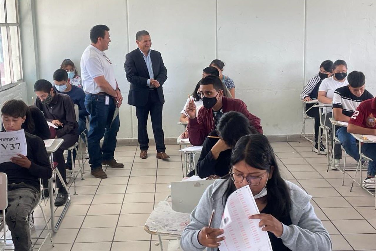 Anuncian segunda fecha para el examen de educación media y superior en el Edomex