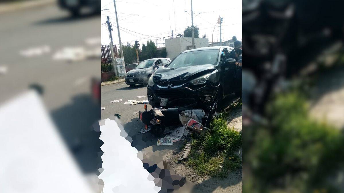 Motociclista pierde la vida en Toluca