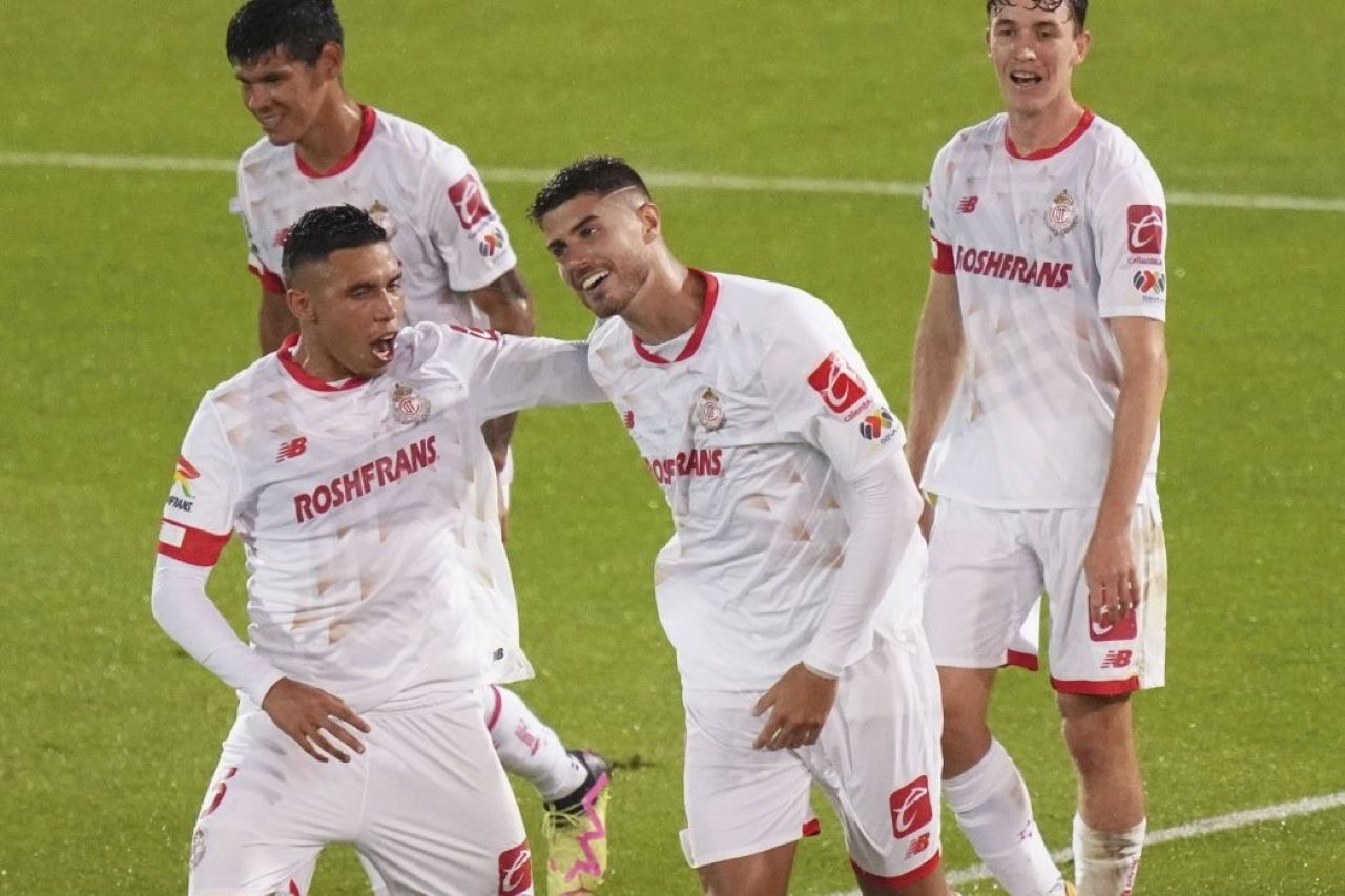 Foto de jugadores del Toluca.