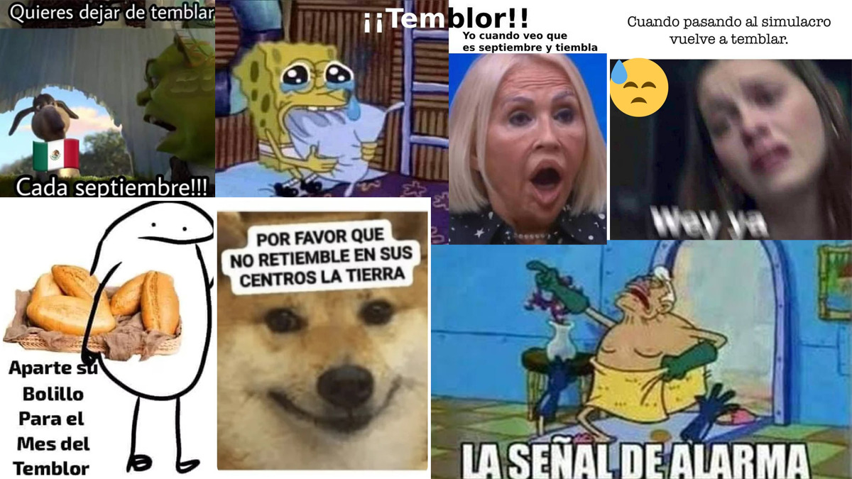 ¿Sismos? Con memes nos bajamos el susto