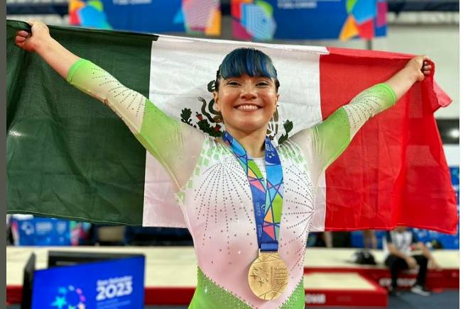 Alexa moreno gana medalla de oro en Mundial de Gimnasia Artística