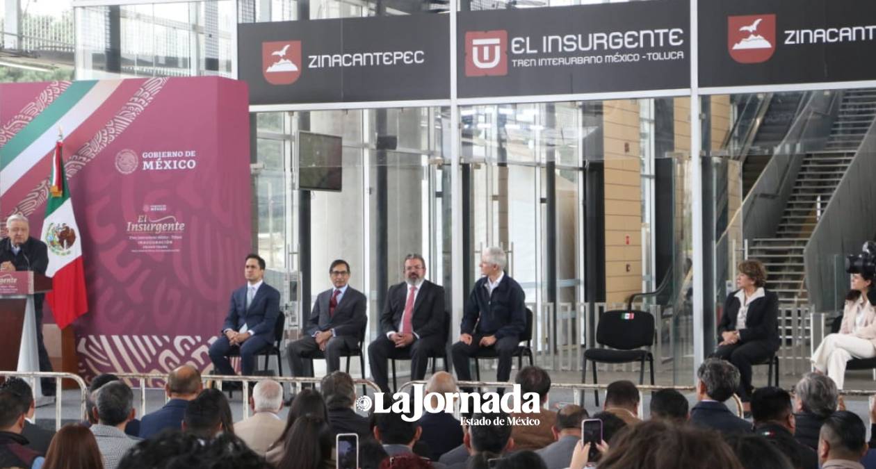 Inauguración del Tren Interurbano “El Insurgente”, ¡Así se vivió!