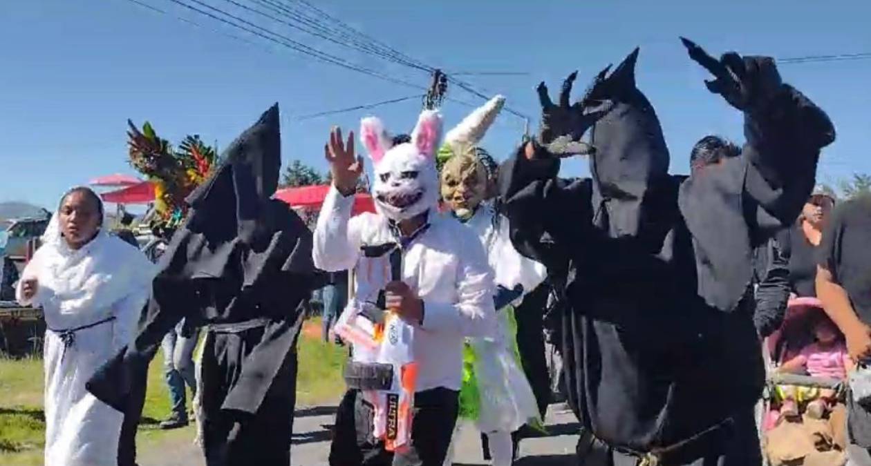 San Miguel Almoloyán: Inician vísperas de carnaval