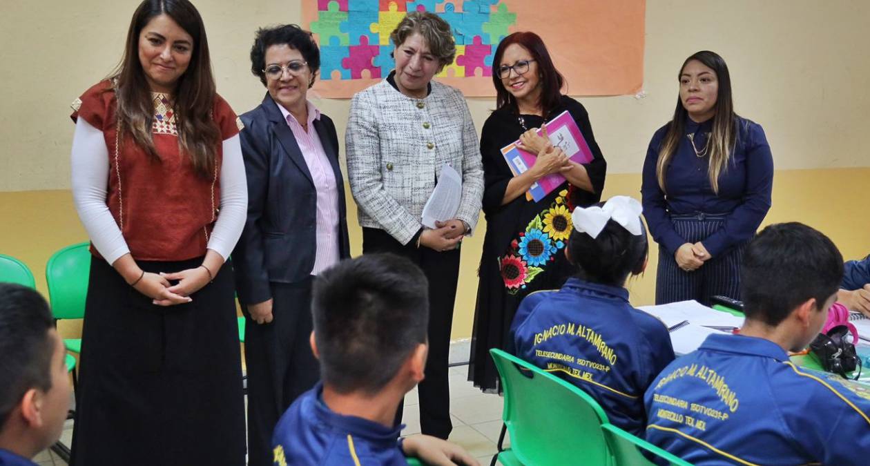 Texcoco: Delfina Gómez presenta proyecto para Renovación Tecnológica en Teleplantes