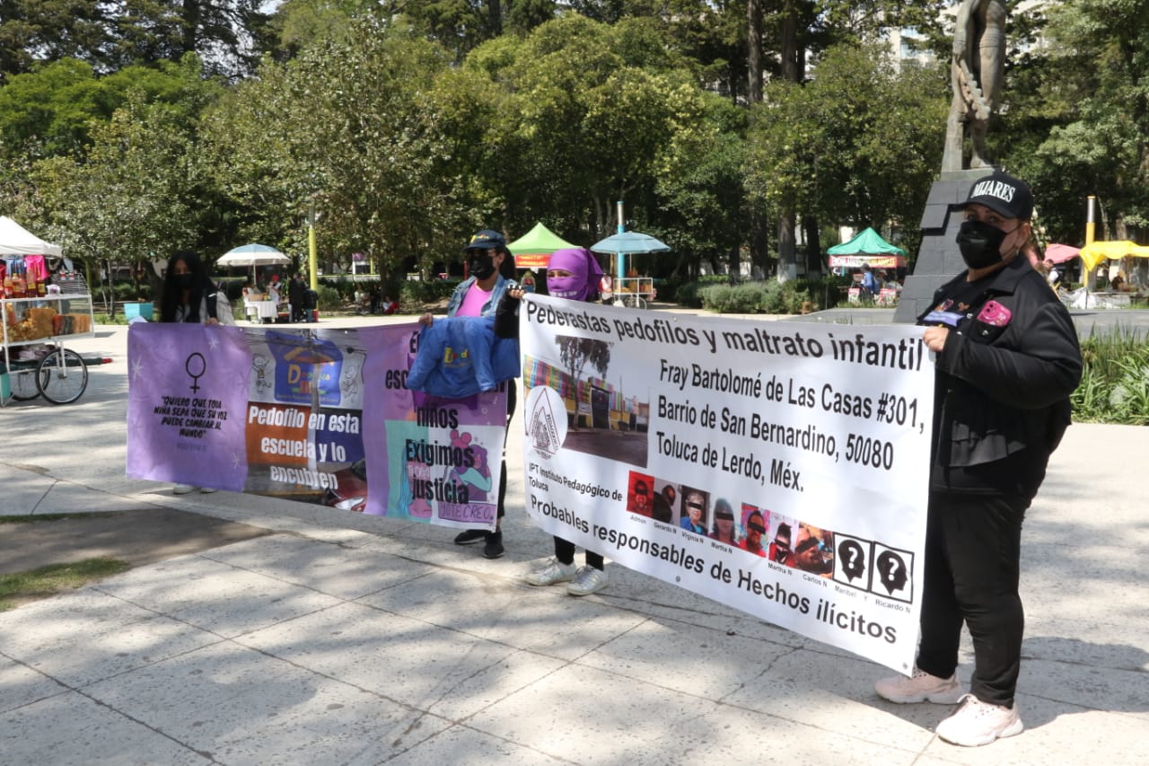 Toluca: Madres señalan impunidad en denuncias de abuso sexual