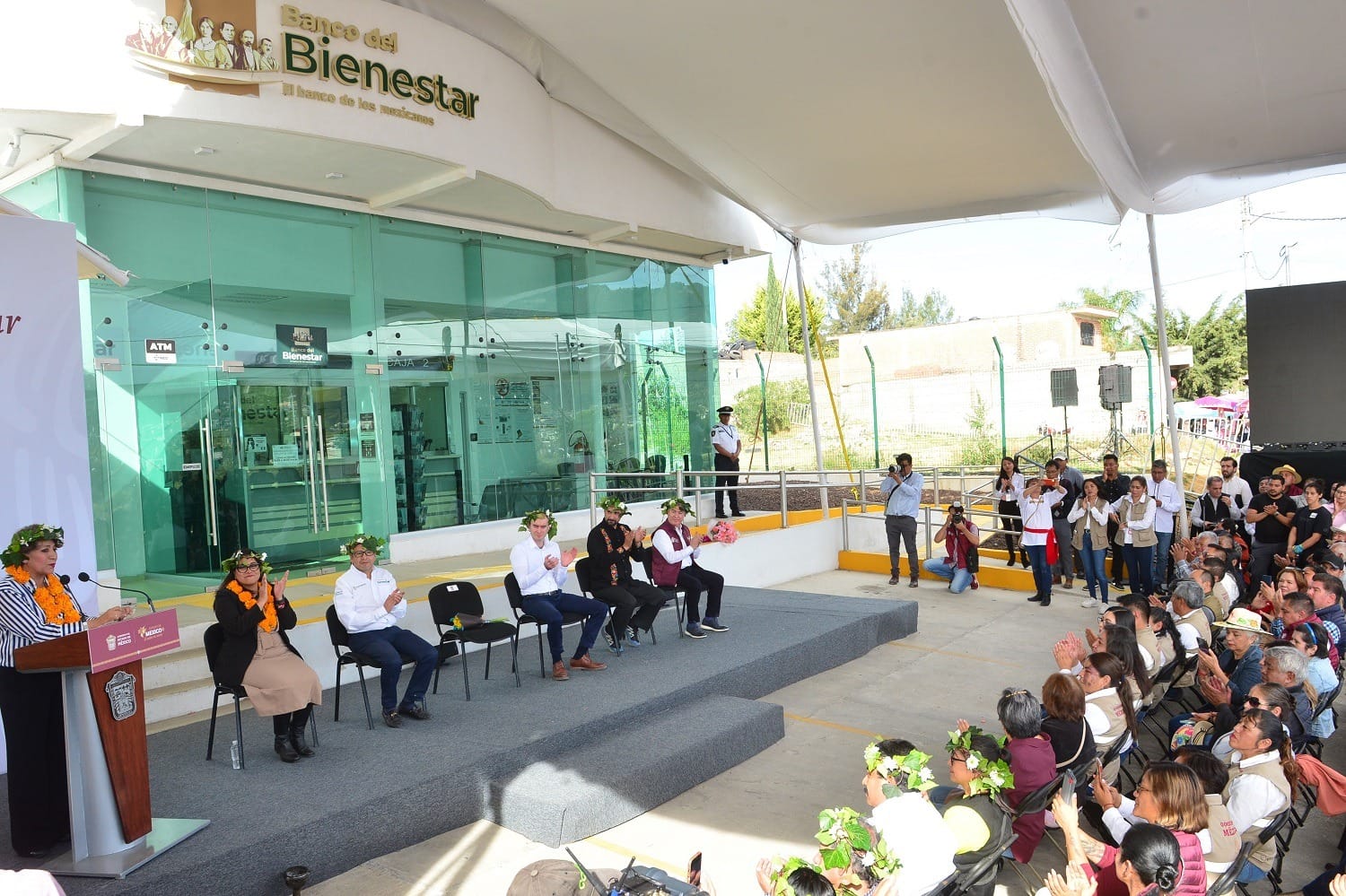 Listo Banco del Bienestar en Texcoco