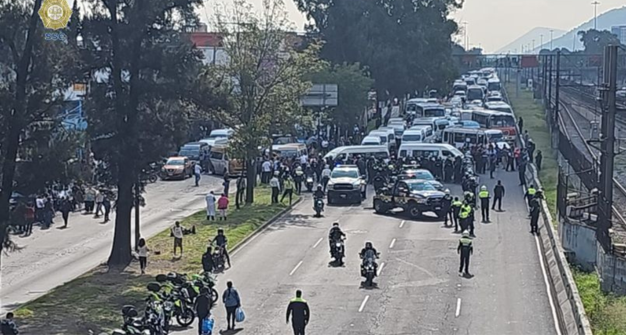 Zona Oriente del Edomex: Afectaciones por bloqueo de calzada Zaragoza