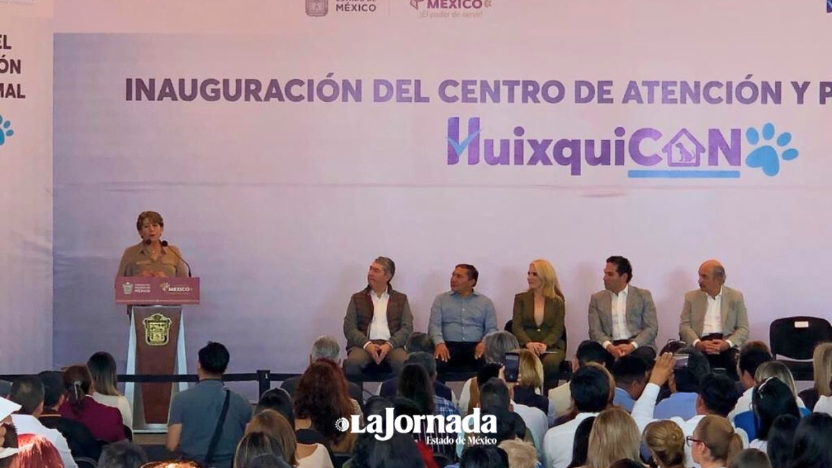 Huixquilucan: Delfina Gómez y la alcaldesa Romina Contreras inauguran Centro de Atención Canina