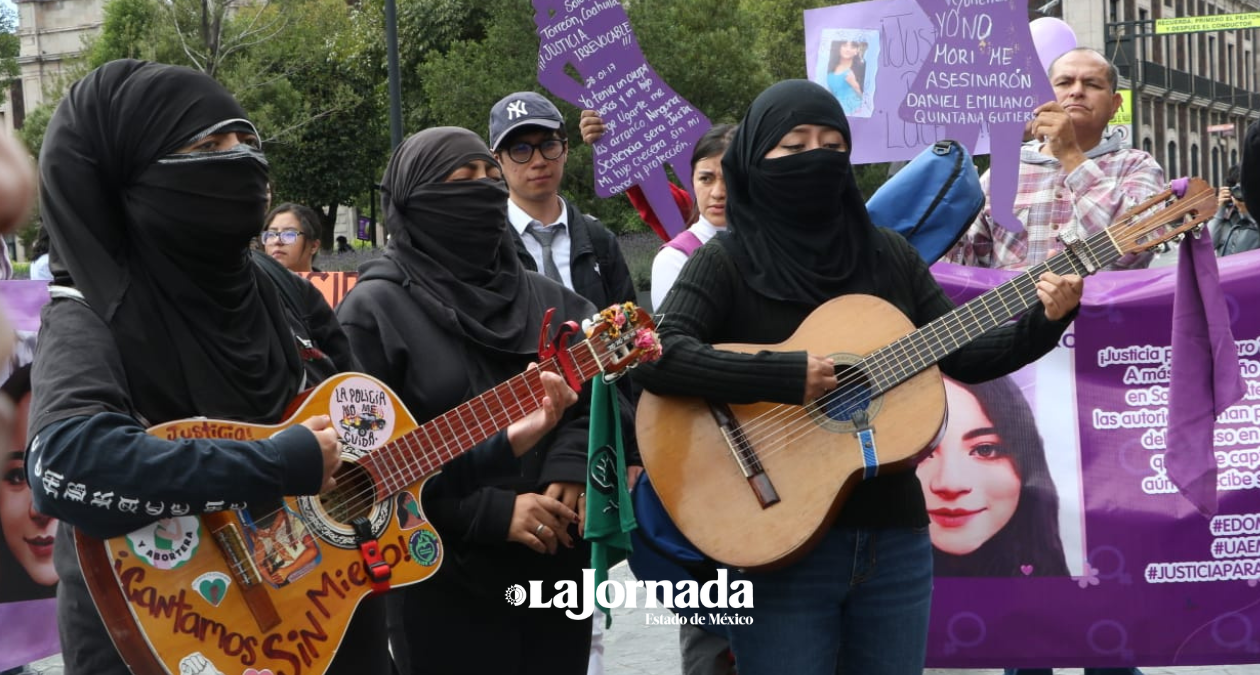 Toluca: Colectivas feministas exigen justicia para Lucero Yasmín, víctima de feminicidio