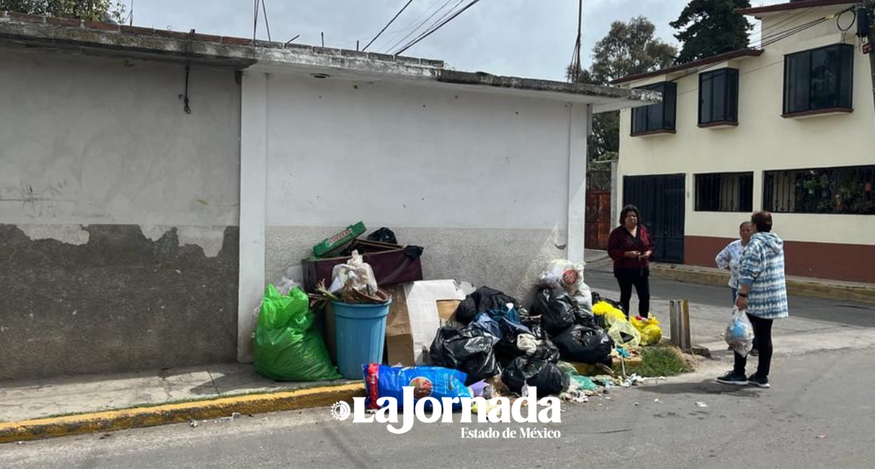 Otumba: Vecinos denuncian recolección de basura deficiente