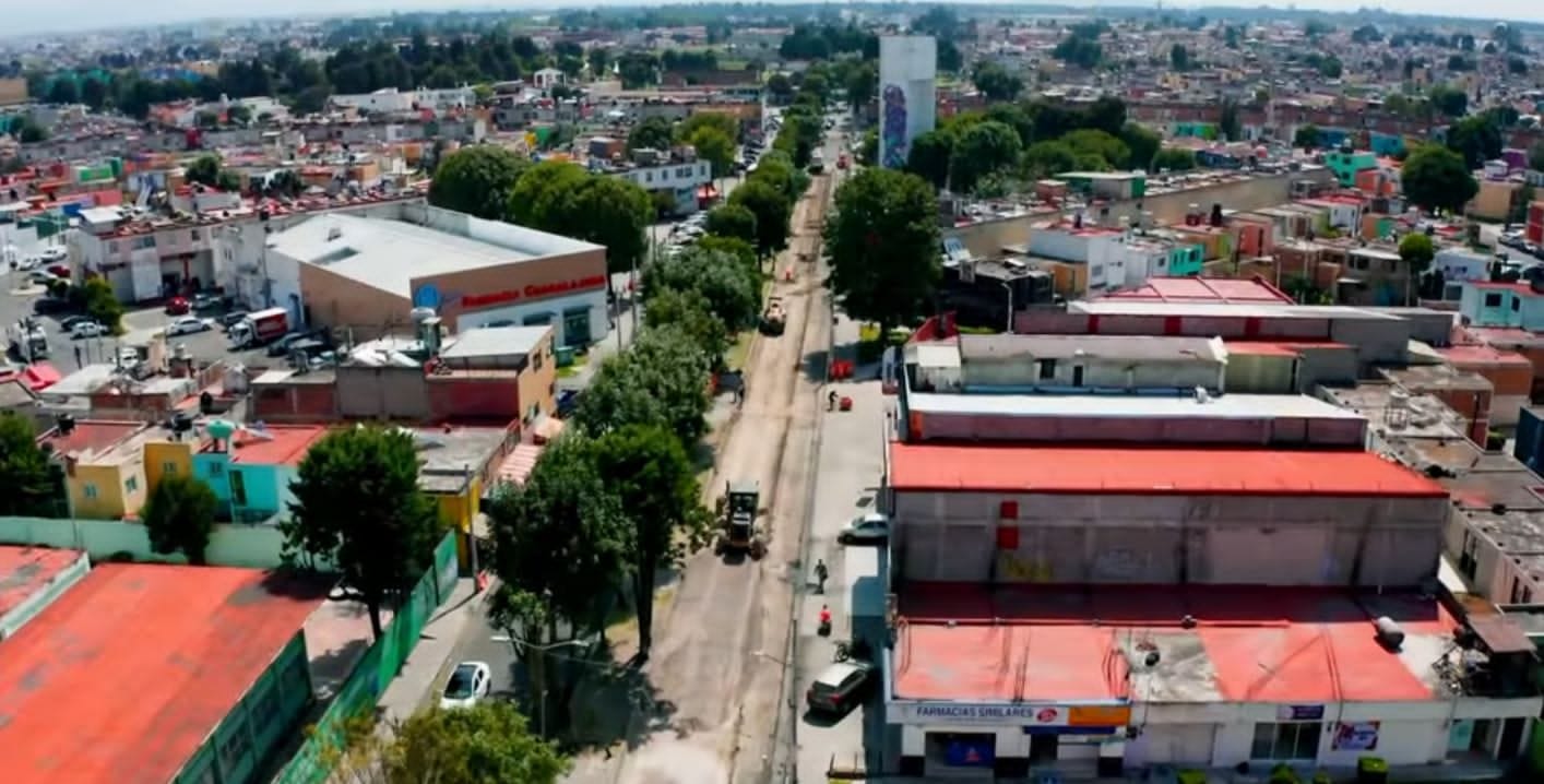 Inician trabajos de repavimentación de Avenida Gobernadores en Metepec