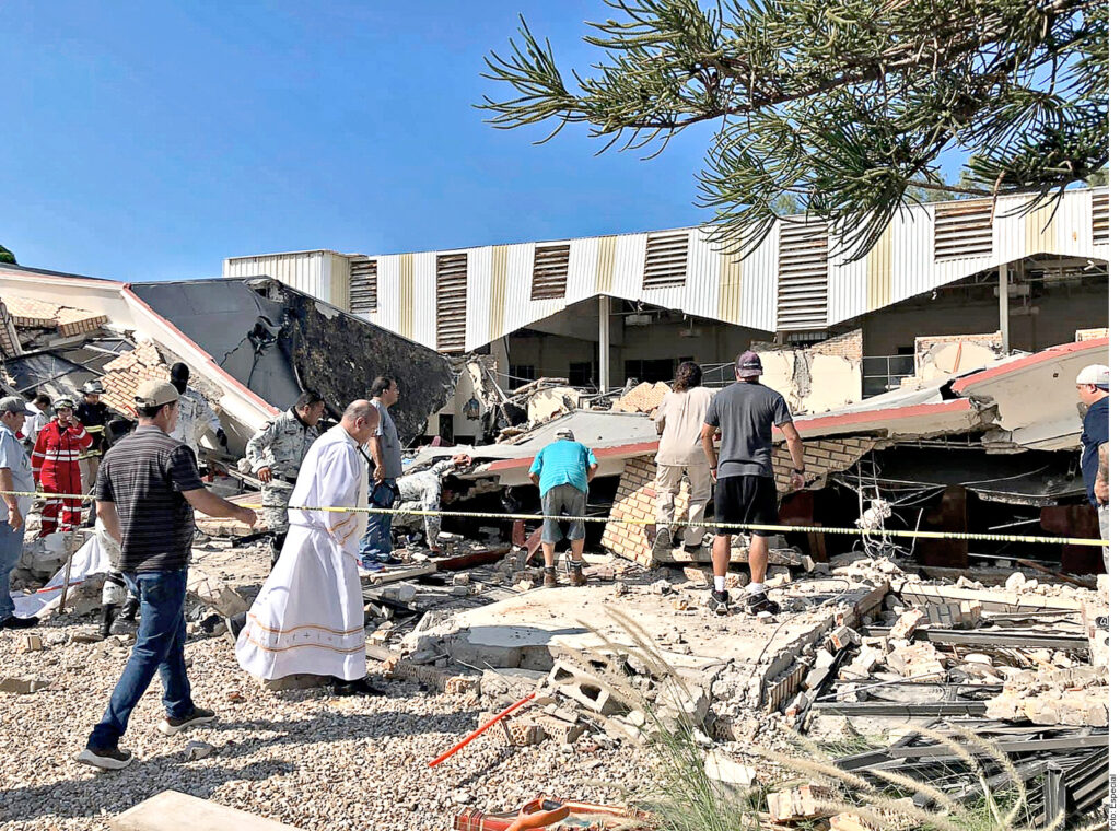 Tras desplome de techo de iglesia en Tamaulipas, ya hay 11 fallecidos