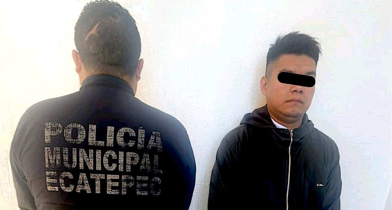 Ecatepec: Detienen a sujeto vinculado a 5 asaltos en Mexibús