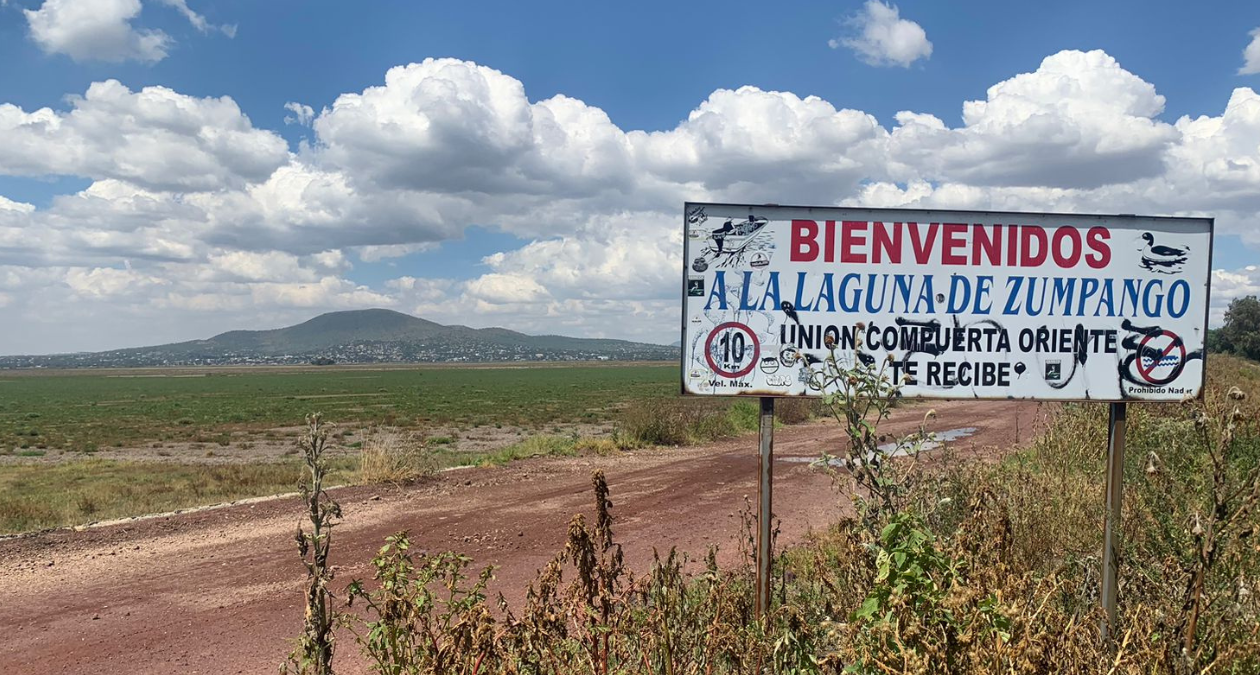 Laguna de Zumpango: Cuerpo lacustre en completa sequía