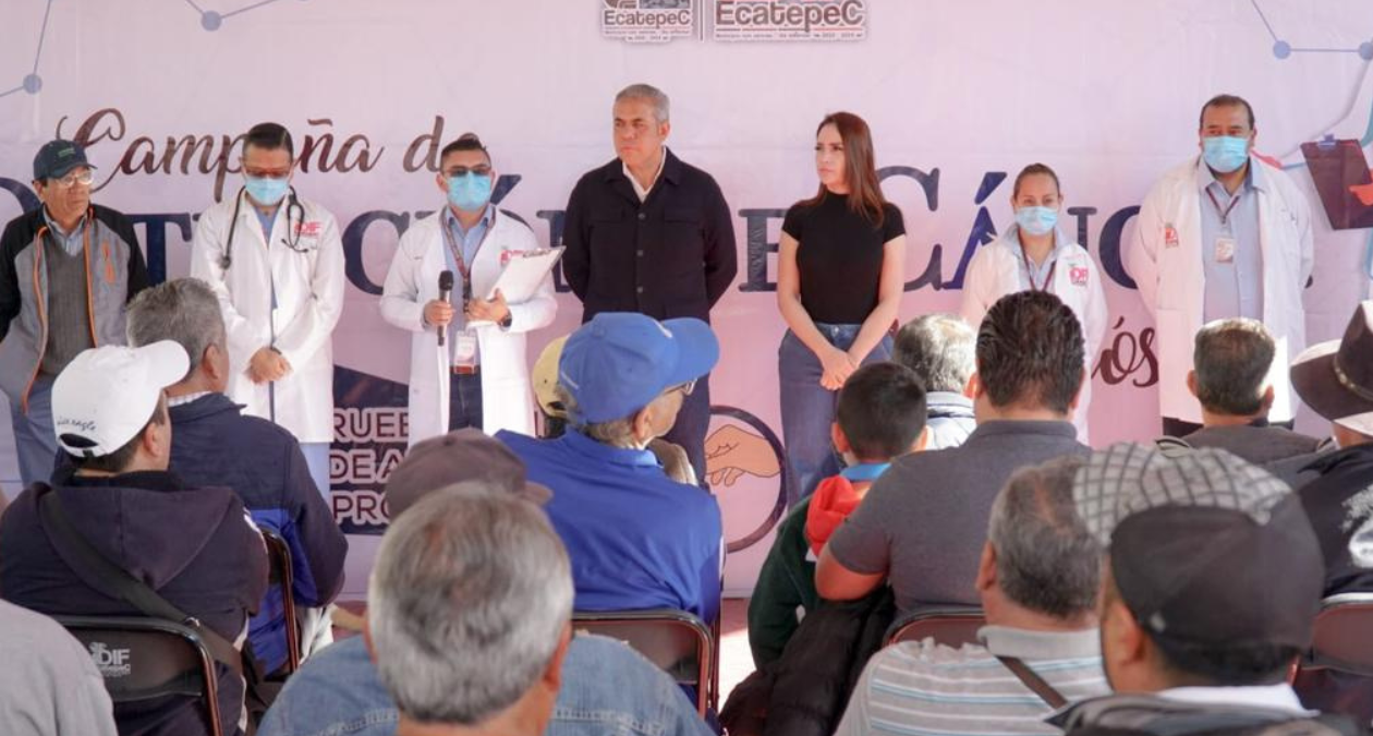 Ecatepec: Esmeralda Vallejo pone en marcha campaña para prevenir el cáncer de próstata