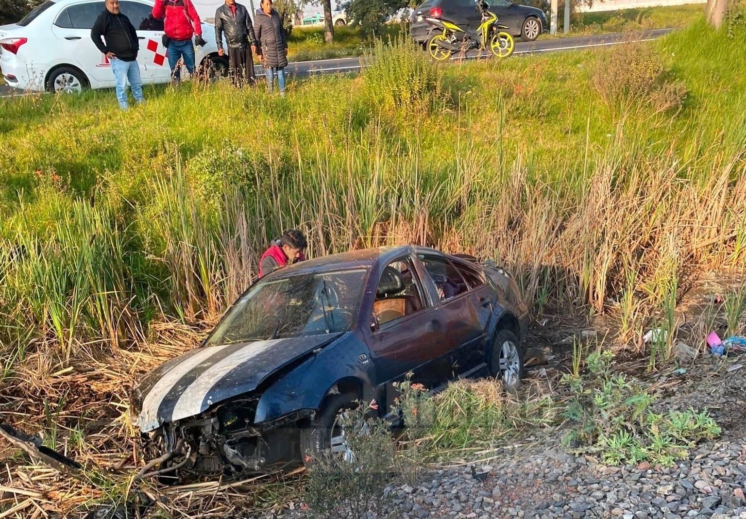 Se registra accidente en la Toluca-Palmillas 