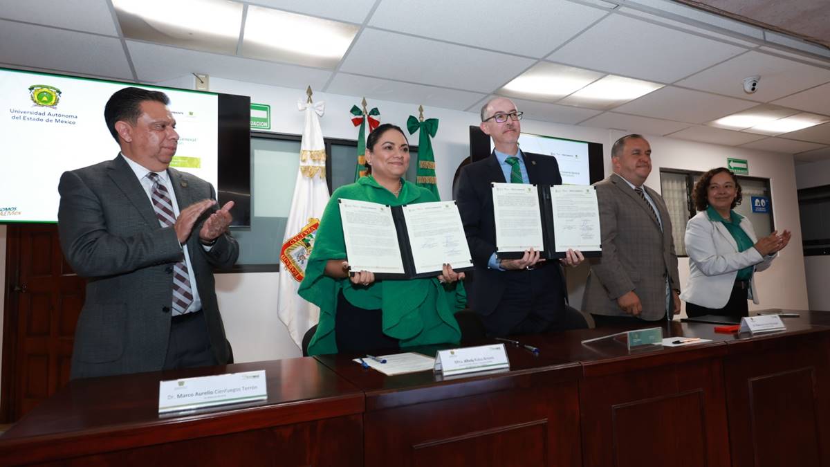 UAEMéx firma convenio con Secretaría de Medio Ambiente